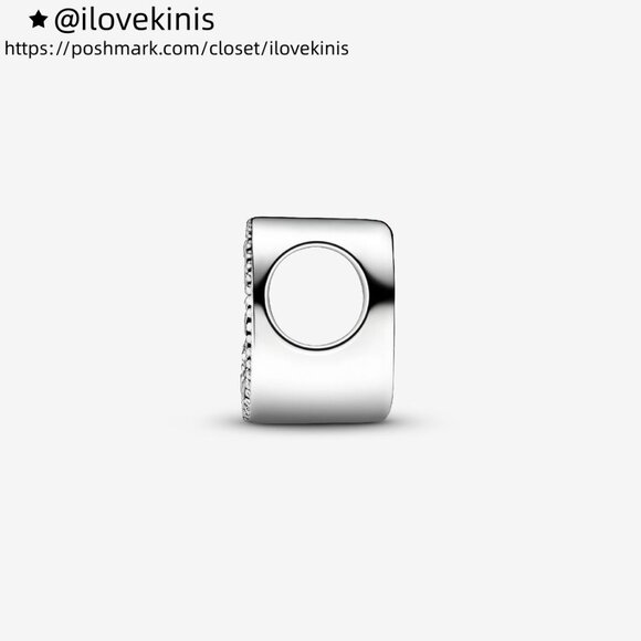 Pandora Letter D Alphabet Charm - Picture 3 of 6